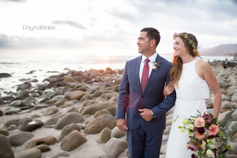 Santa Barbara El Capitan Beach Wedding